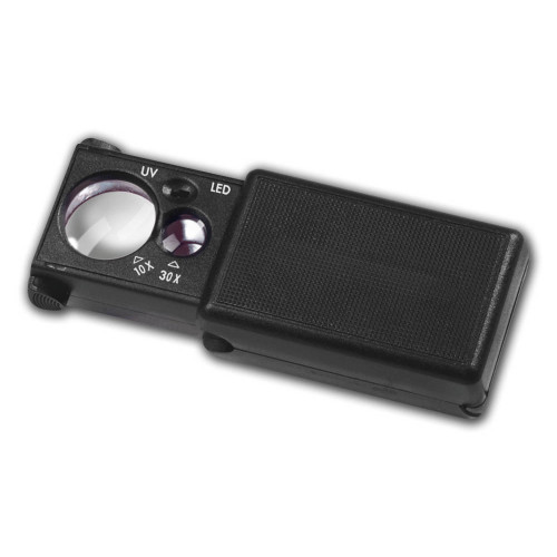 Pull Out-magnifier, 10x and 30x magnification