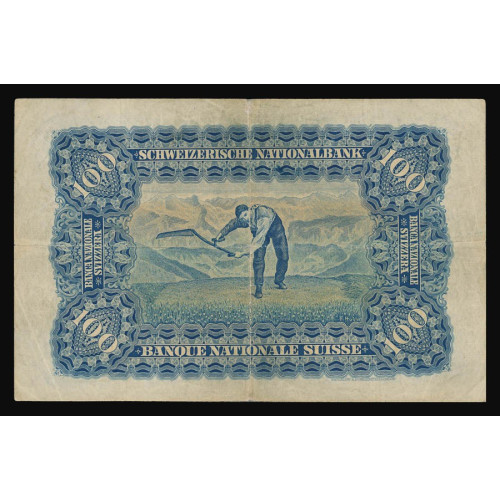 Switzerland, 100 Francs 1924, 3Z 035650