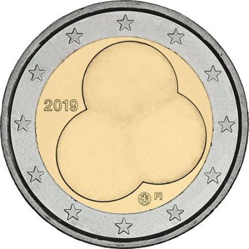 Finland, 2 Euro 2019, Finland Constitution