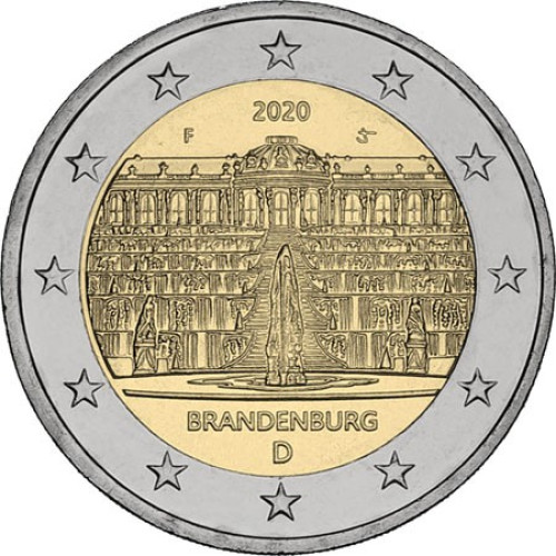 Germany, 2 Euro 2020, Brandenburg (F)