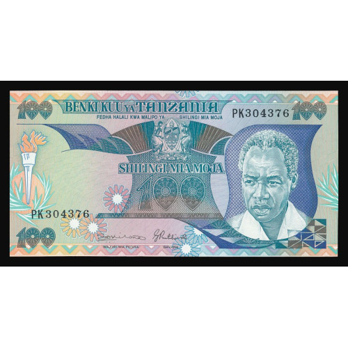 Tanzania, 100 Shilingi 1986