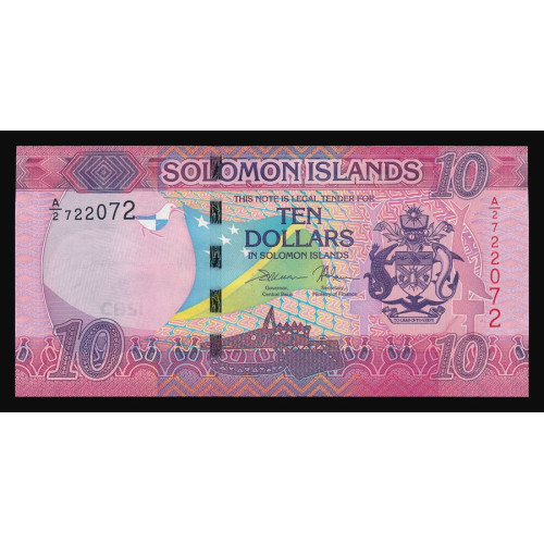 Solomon Islands, 10 Dollars 2017