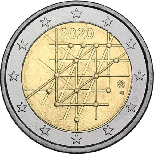 Finland, 2 Euro 2020, Turku University