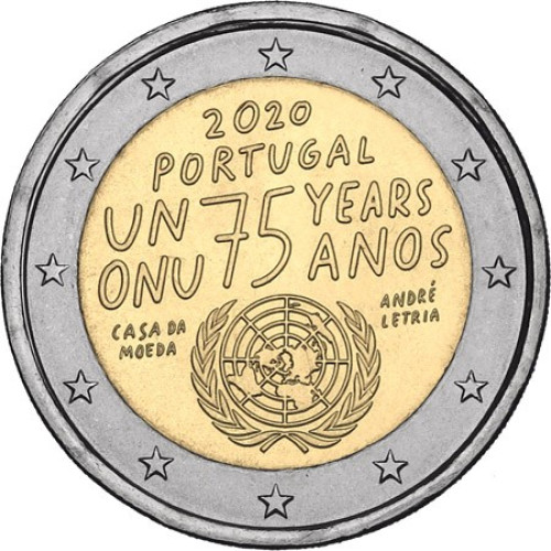 Portugal, 2 Euro 2020, 75 Years United Nations