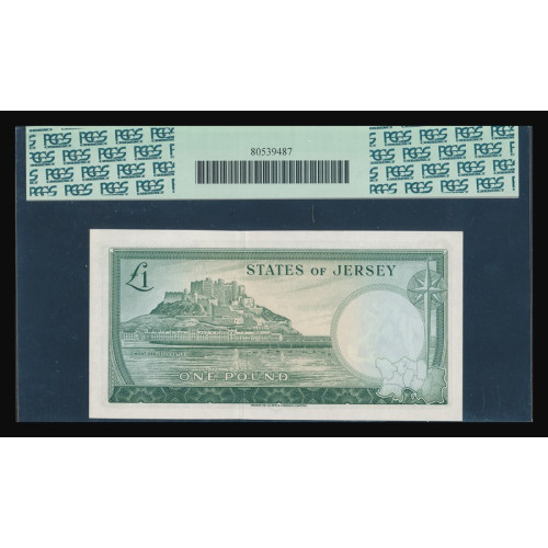 Jersey, 1 Pound 1963, A 000120