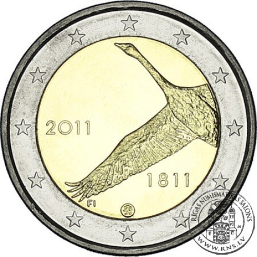 Finland, 2 Euro 2011, 200th Anniversary of Bank of Finland