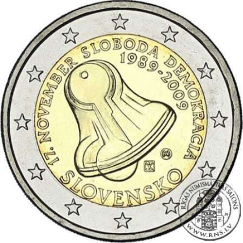 Slovakia, 2 Euro 2009, 17. November