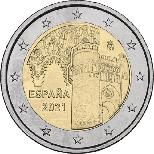 Spain, 2 Euro 2021, Toledo