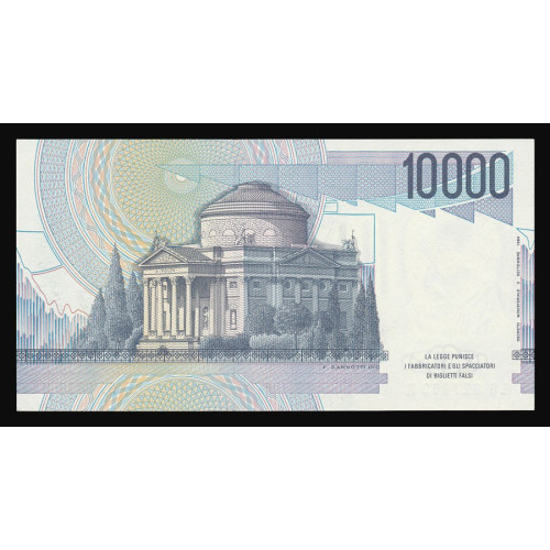 Italy, 10000 Lire 1984 (Signature Fazio and Speziali)