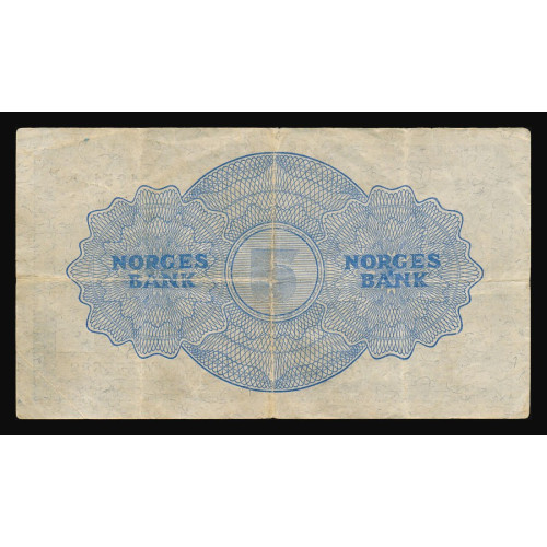 Norway, 5 Kroner 1951, F 9575588