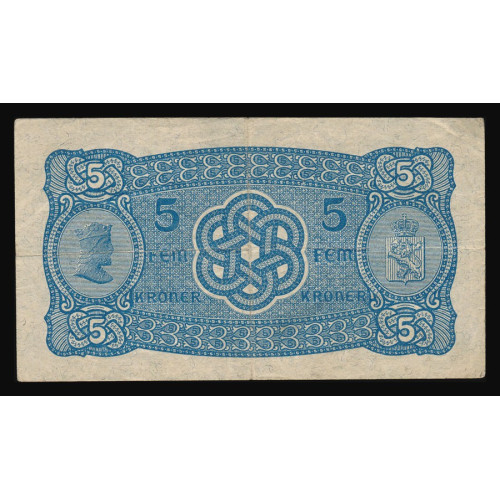 Norway, 5 Kroner 1942, U 8786382