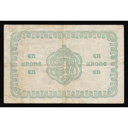 Norway, 1 Krone 1917, D 2248266