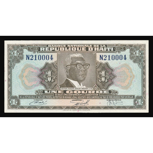 Haiti, 1 Gourde 1919, N 210004