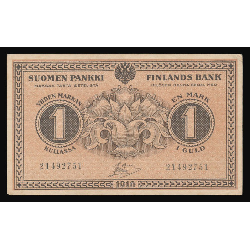 Finland, 1 Markka 1916, 21492751