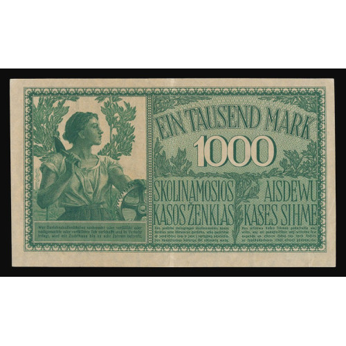 Germany, 1000 Mark 1918, A 026375