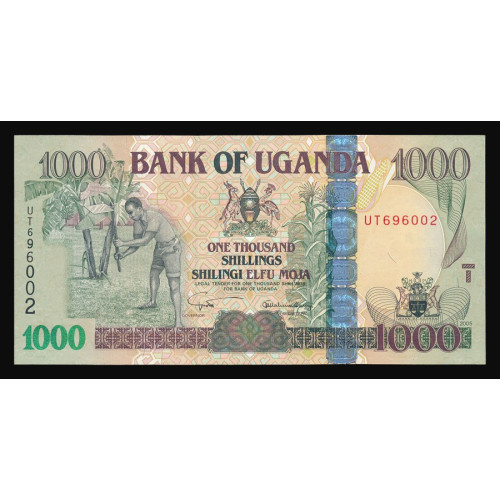 Uganda, 1000 Shillings 2005