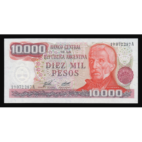 Argentina, 10000 Pesos 1976-83