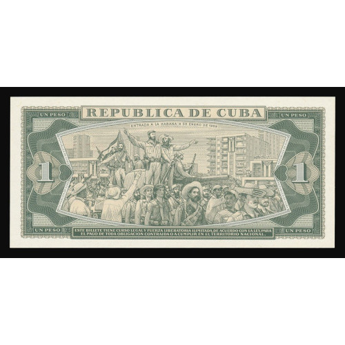 Cuba, 1 Peso 1979