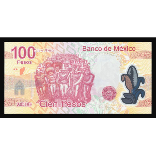 Mexico, 100 Pesos 2010, Commemorative (Polymer)