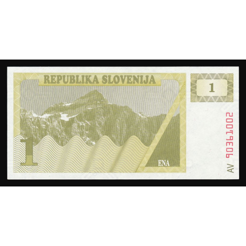 Slovenia, 1 Tolar 1990