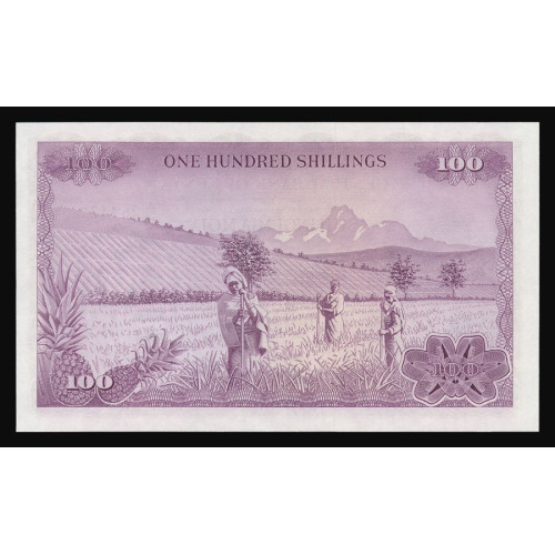 Kenya, 100 Shillings 1972