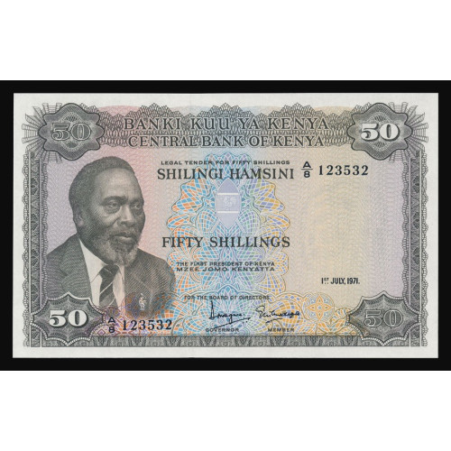 Kenya, 50 Shillings 1971