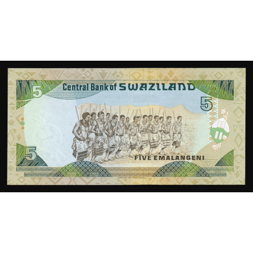 Swaziland, 5 Emalangeni 1995