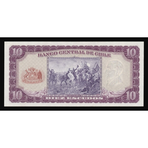 Chile, 10 Escudos 1962, G6 0467389