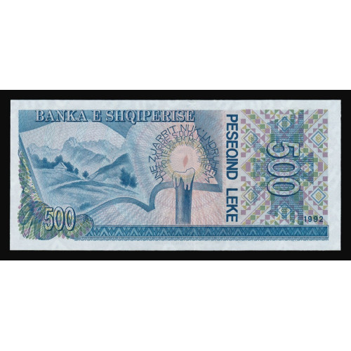 Albania, 500 Leke 1992