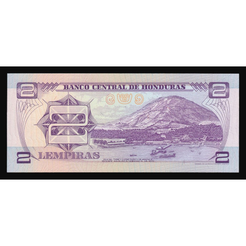 Honduras, 2 Lempiras 23.09.1976