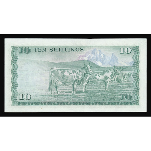 Kenya, 10 Shillings 1975