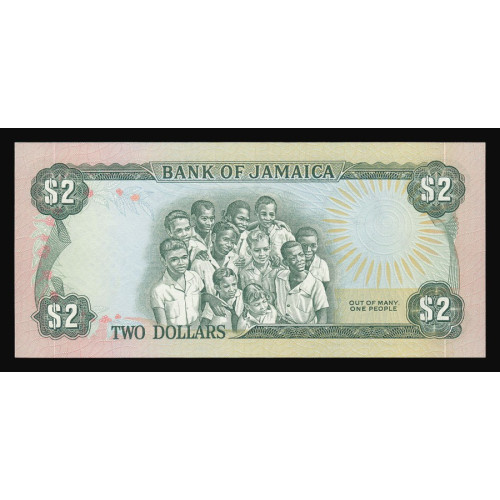 Jamaica, 2 Dollars 1982-86