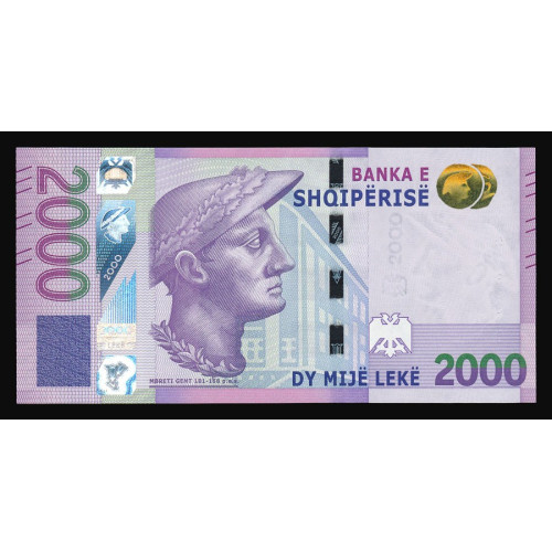 Albania, 2000 Leke 2020