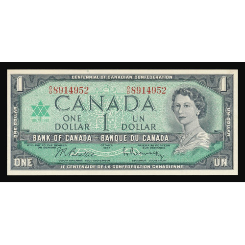 Canada, 1 Dollar 1967