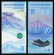 China, 2x 20 Yuan 2022, Commemorative notes set