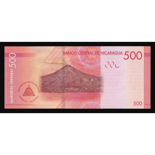 Nicaragua, 500 Cordobas 2014