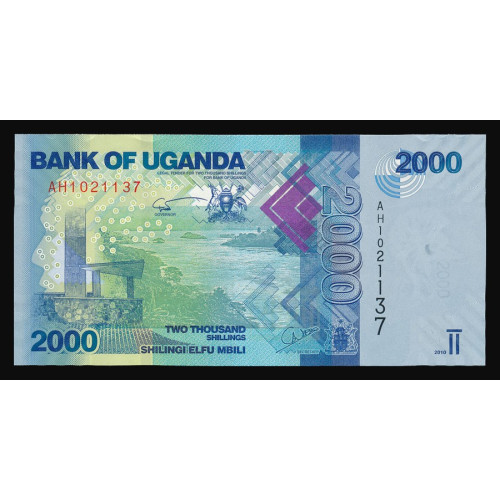 Uganda, 2000 Shilings 2010