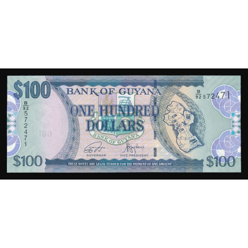 Guyana, 100 Dollars 2022