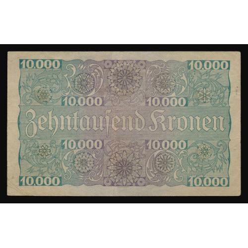 Austria, 1 Schilling on 10000 Kronen 1924, 326605