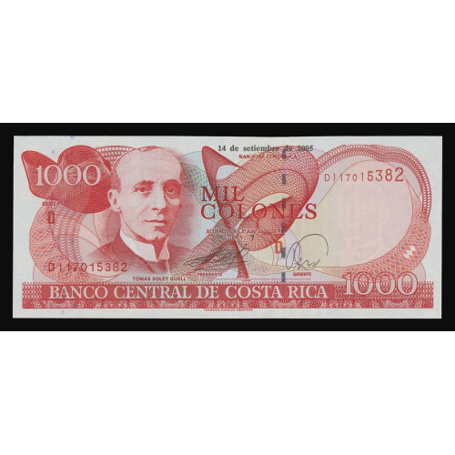 Costa Rica, 1000 Colones 2005