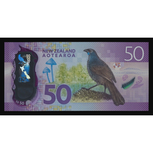 New Zealand, 50 Dollars 2016 (Polymer)