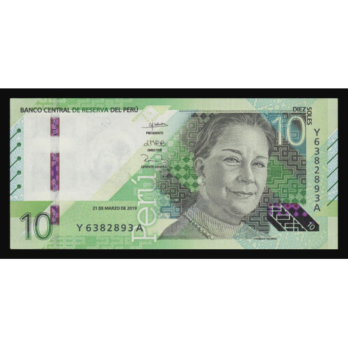 Peru, 10 Soles 2019