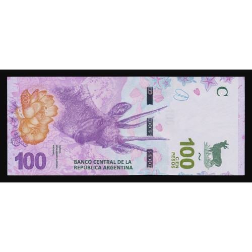 Argentina, 100 Pesos 2018