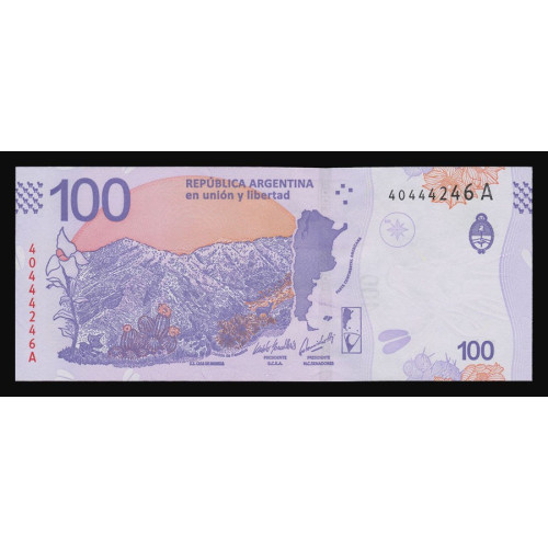 Argentina, 100 Pesos 2018