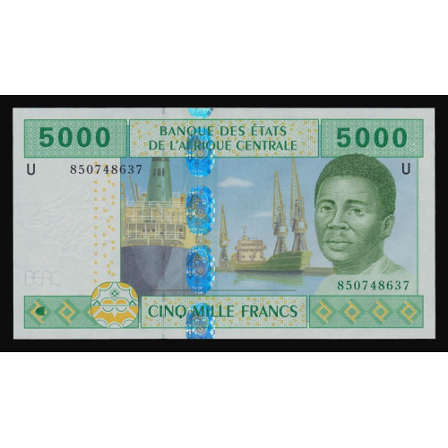 Central African States (Cameroon), 5000 Francs 2002 (U)