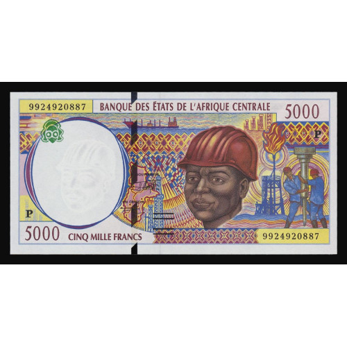 Central African States (Chad), 5000 Francs 1999 (P)