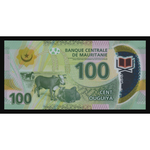 Mauritania, 100 Ouguiya 2017 (Polymer)