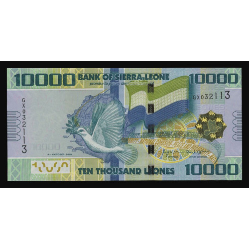 Sierra Leone, 10000 Leones 2018