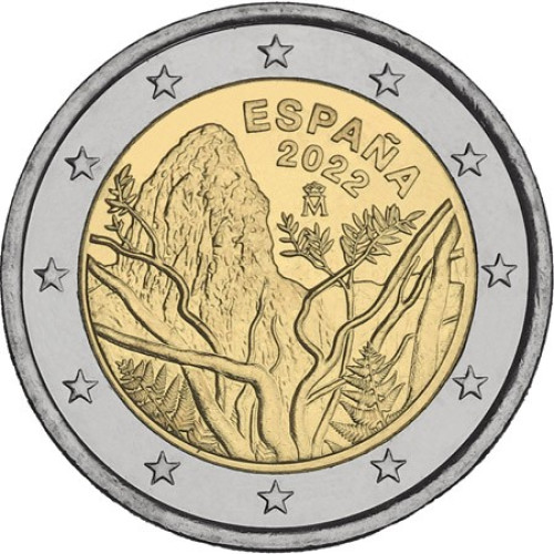 Spain, 2 Euro 2022, Garajonay National Park