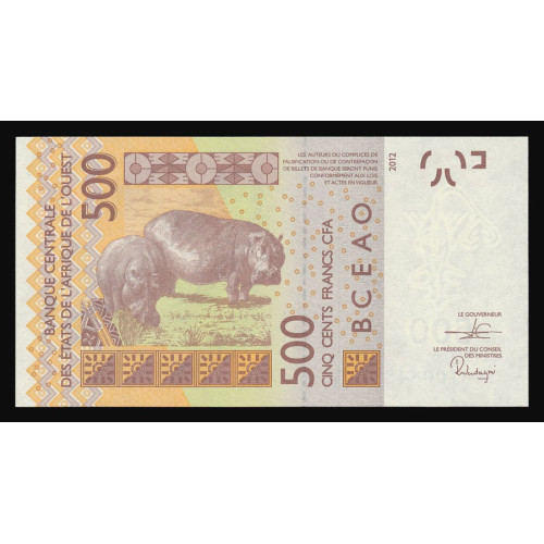 West African States (Niger), 500 Francs 2019 (H)